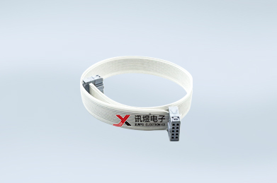 （1）蘇州訊煜電子,潔凈超薄運動排線（1.27 ePTFE IDC）,（10芯）1.27 ePTFE IDC運動超薄排線_205