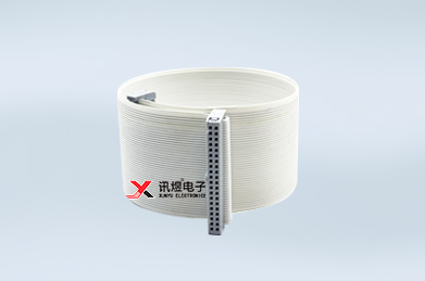 （4）蘇州訊煜電子,潔凈超薄運動排線（1.27 ePTFE IDC）,（40芯）1.27 ePTFE IDC運動超薄排線_208